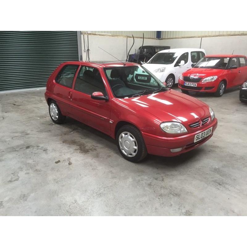 03 Reg Citroen saxo 1.1 i desire 1 owner 70,000 miles