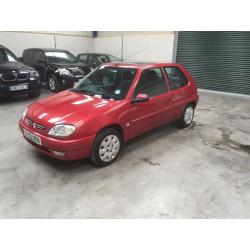 03 Reg Citroen saxo 1.1 i desire 1 owner 70,000 miles