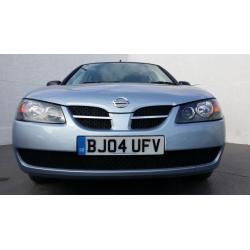 2004?Nissan Almera ?Petrol 1.5 ? 5 Doors Manual ? 1 Year MOT ? HPI Clear?Service Histroy