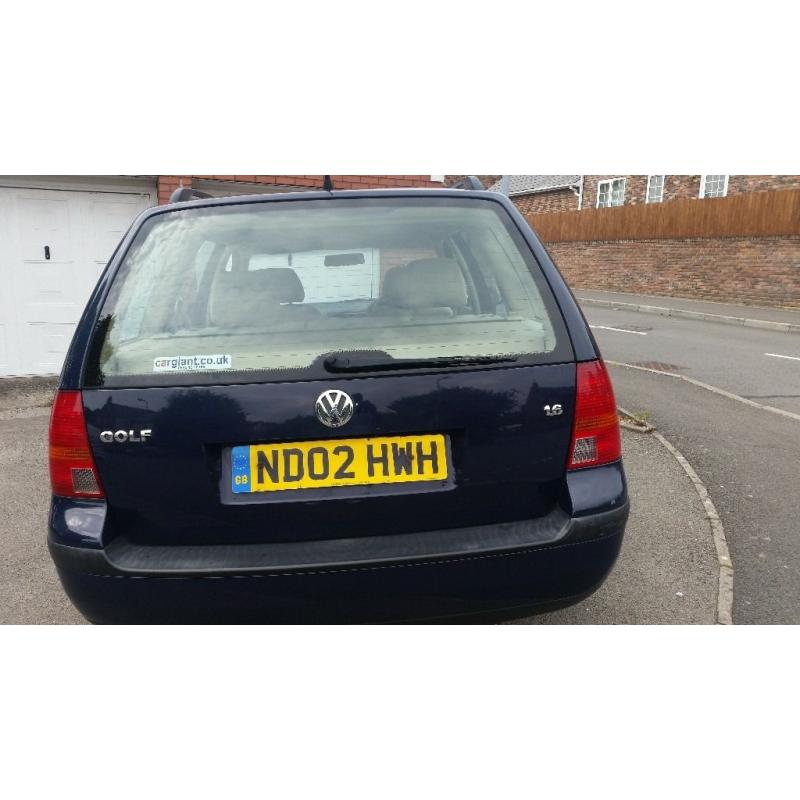 vwgolf estate 8 months mot full service history nice inside and out