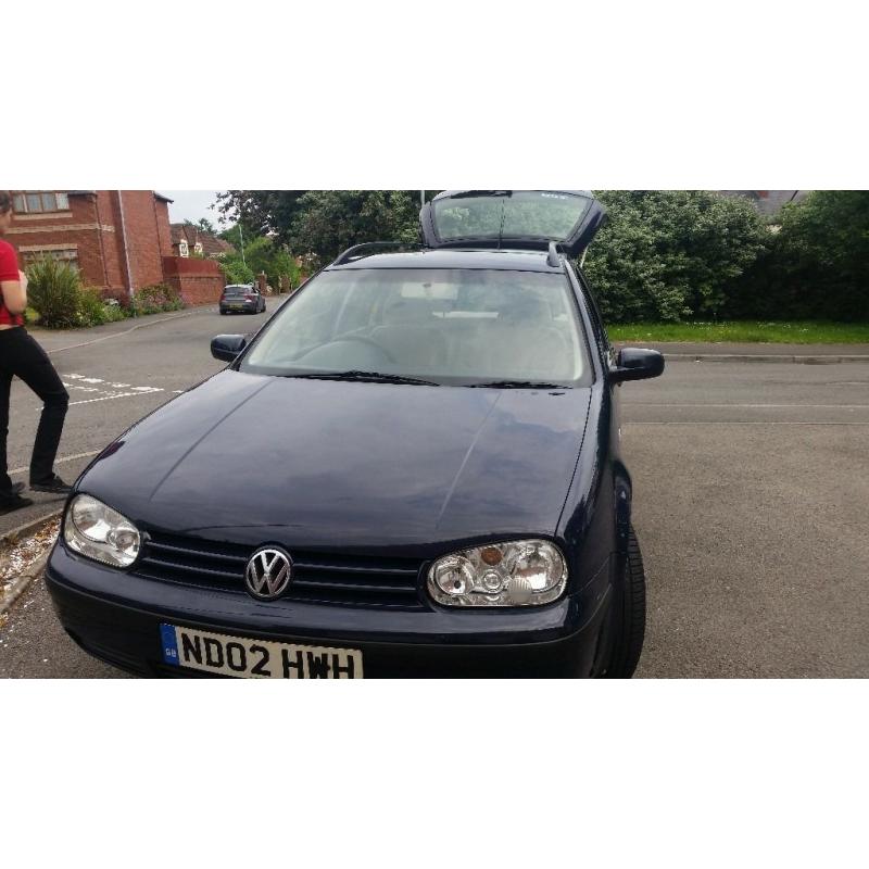 vwgolf estate 8 months mot full service history nice inside and out