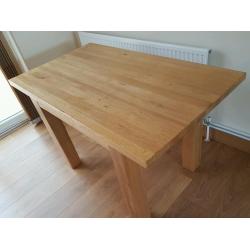 Small oak table