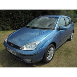 Ford Focus 1.6 i 16v Zetec 5dr 6 MONTHS WARRANTY