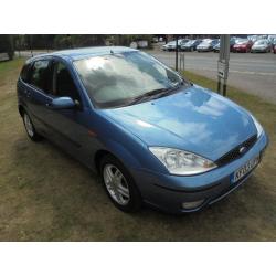 Ford Focus 1.6 i 16v Zetec 5dr 6 MONTHS WARRANTY