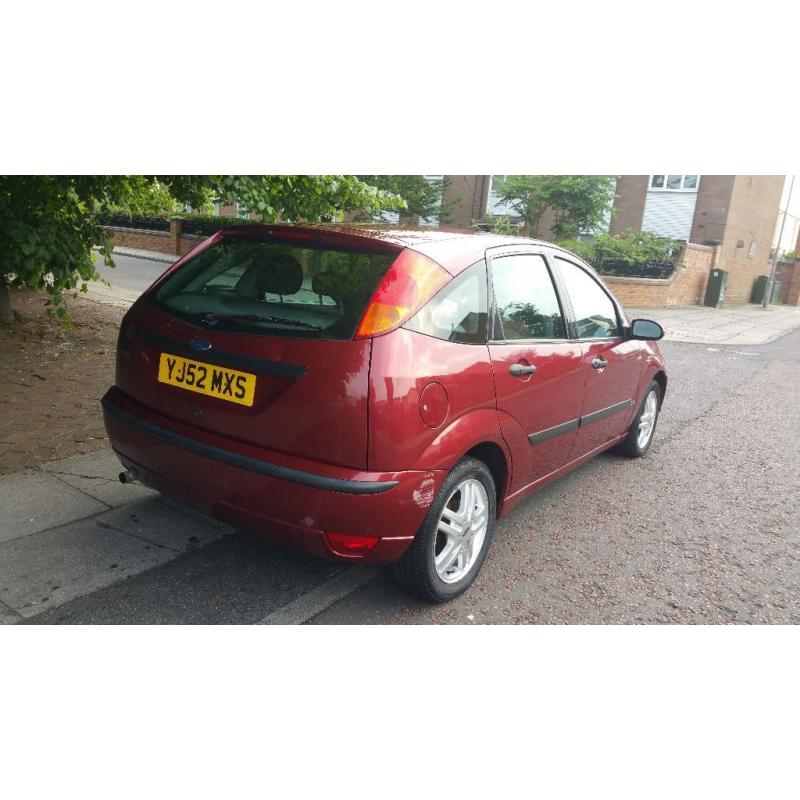 Focus 1.6 52 plate 6 months mot