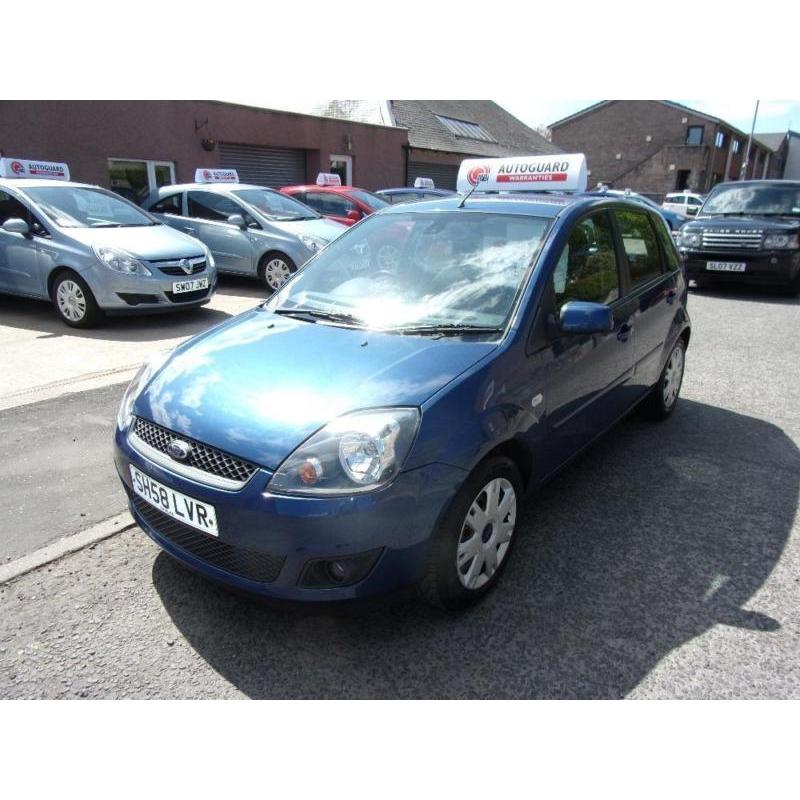 FORD FIESTA 1.2 zetec 2009 Petrol Manual in Blue