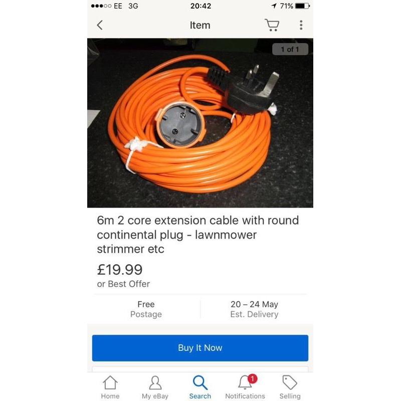 Lawn Mower cable