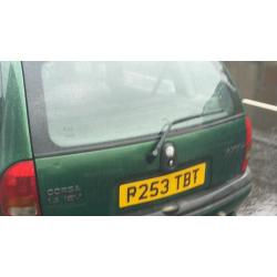 P reg corsa 1.4 gls