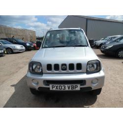 SUZUKI JIMNY JLX 4X4 1.3 PETROL 12 MONTHS MOT