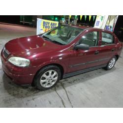 2003 top spec vauxhall astra 1.7 dti diesel with long mot cheap tax and FREE DELIVERY