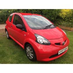 Great Value 2007 Toyota Aygo Excellent Fuel Econ and Low Insur and Rod Tax 71000 Miles June MOT 2017