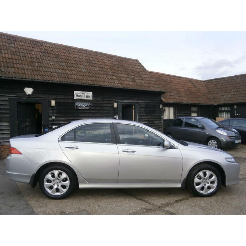 06 HONDA ACCORD 2.0 i-VTEC EX AUTOMATIC SAT NAV. GLASS SUNROOF, 1 OWNER 79K FSH.