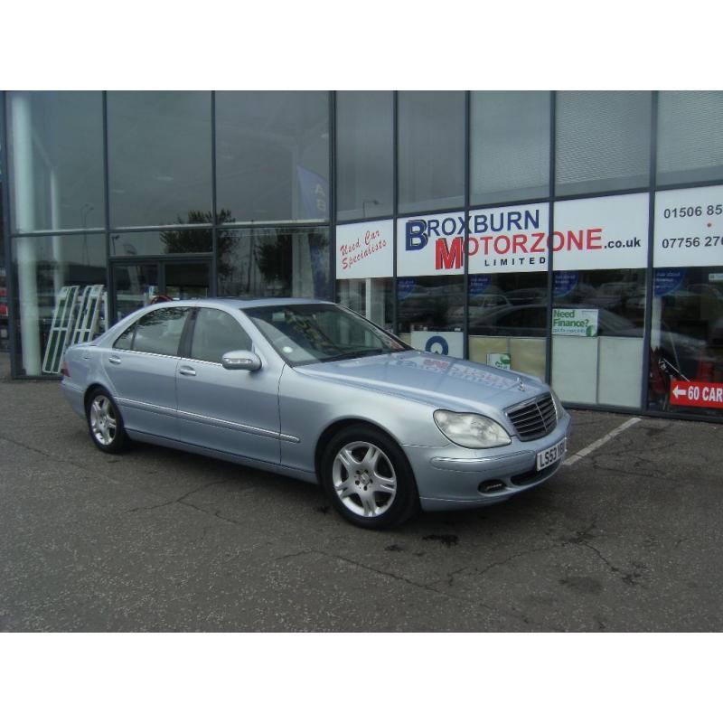 2003 53 MERCEDES-BENZ S CLASS 3.2 S320 CDI L 4d AUTO FREE 12 MONTHS MOT ** GUARANTEED FINANCE **