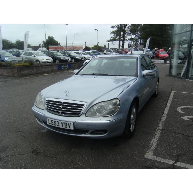 2003 53 MERCEDES-BENZ S CLASS 3.2 S320 CDI L 4d AUTO FREE 12 MONTHS MOT ** GUARANTEED FINANCE **