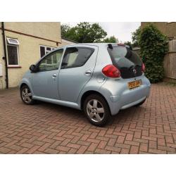 Toyota Aygo 1.0 Sport VVTI (2005/55 Reg) - 5 Door - Sky Blue - 84k - FSH -