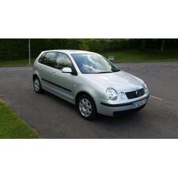 2003 Volkswagen Polo 1.4 SE AUTO with low mileage and long MOT