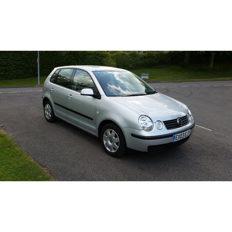 2003 Volkswagen Polo 1.4 SE AUTO with low mileage and long MOT