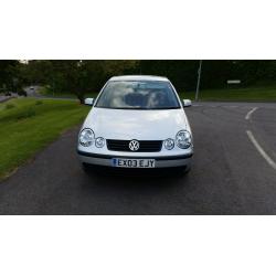 2003 Volkswagen Polo 1.4 SE AUTO with low mileage and long MOT