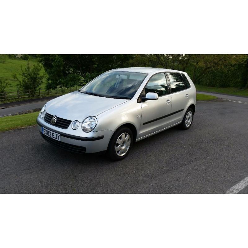 2003 Volkswagen Polo 1.4 SE AUTO with low mileage and long MOT