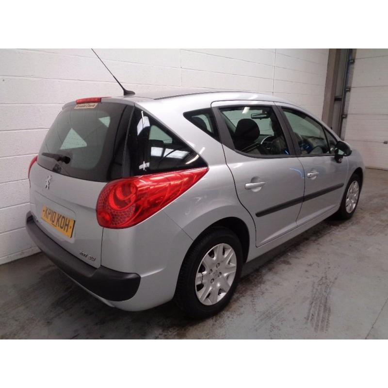 PEUGEOT 207 ESTATE , 2010 , ONLY 48000 MILES + FULL HISTORY , YEARS MOT, FINANCE AVAILABLE, WARRANTY