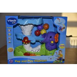 Vtech Pop & Play Elephant, New