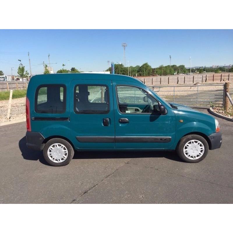 RENAULT KANGOO 1.4 AUTHENTIQUE AUTOMATIC 2003 "52" REG 71,000 MILES