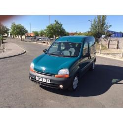 RENAULT KANGOO 1.4 AUTHENTIQUE AUTOMATIC 2003 "52" REG 71,000 MILES