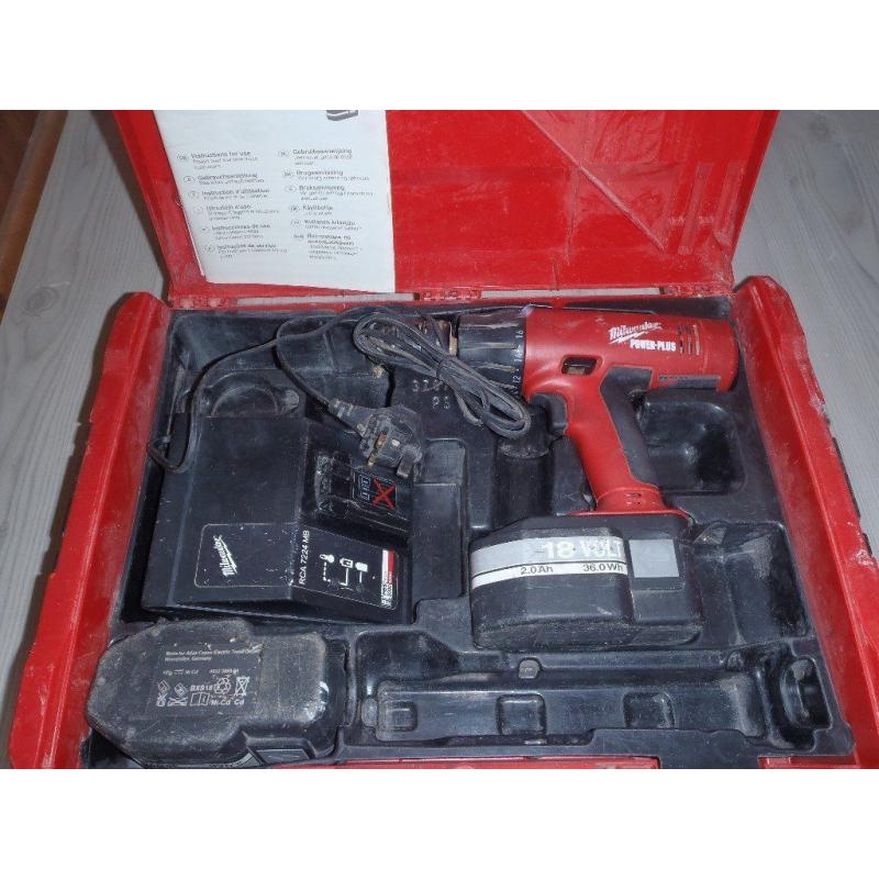 Milwaukee PEP 18 T cordless hammer drill/driver