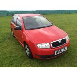 LOW MILES LONG MOT SERVICE HISTORY SKODA FABIA CLASSIC 1.2 5 DOOR