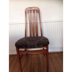 Parker Knoll solid teak dining table and 4 chairs