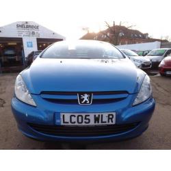 Peugeot 307 CC 2.0 16v Coupe 2005 93000 MILES