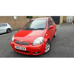 2005(55 reg)TOYOTA YARIS 1.4 DIESEL MANUAL 11 STAMPS F/S/H IN EXCELLENT CONDITION