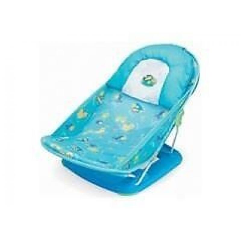 Baby bath seat in blue