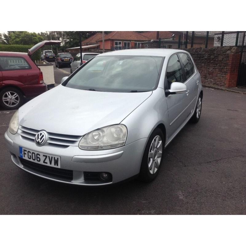 2006/06 vw golf 2.0 get tdi 5 door with full history