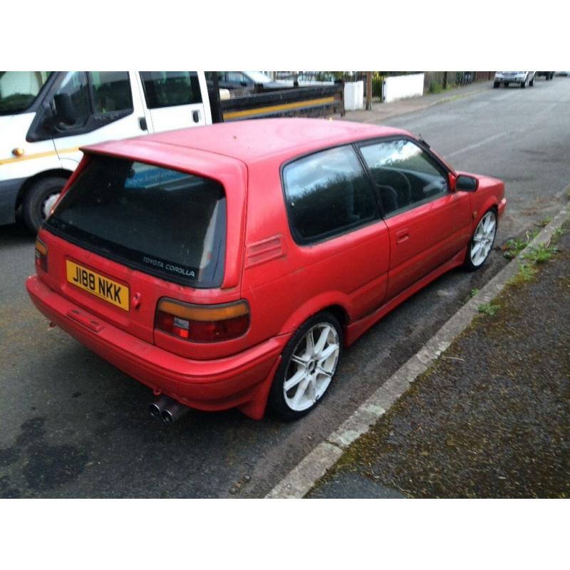 Toyota Corolla gti spares or repairs