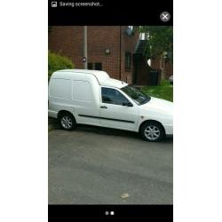 Vw caddy van ready for work full mot