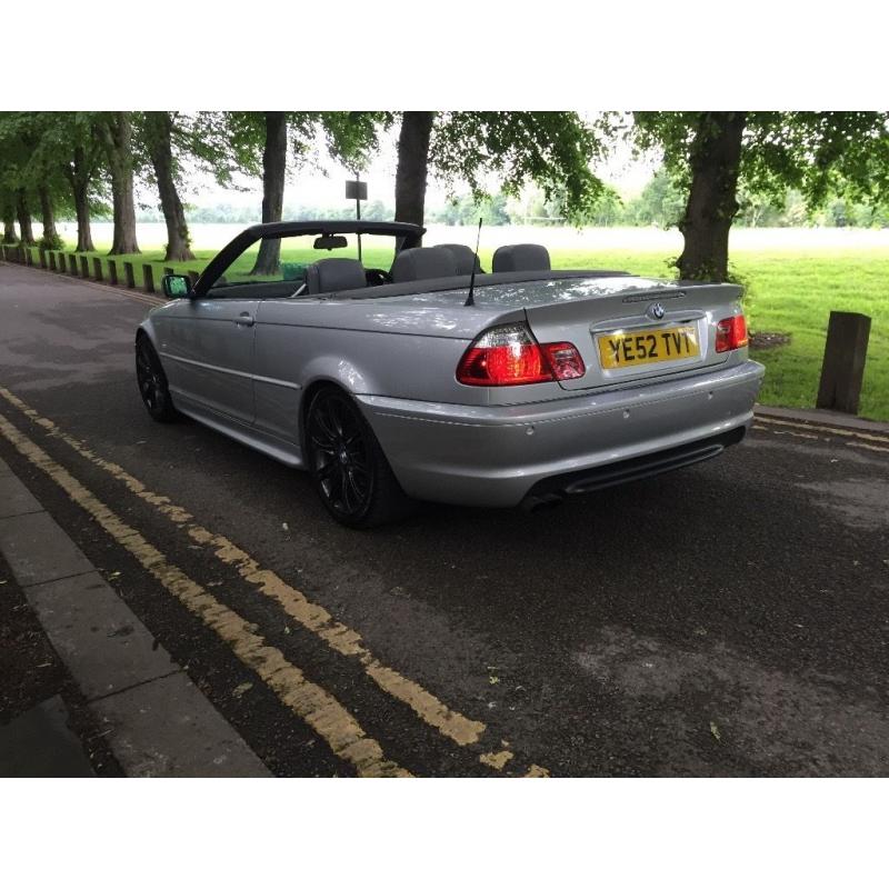 BMW 325 m sport convertible 2002 "" top spec ""