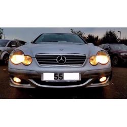 2005 MERCEDES C CLASS C180 SPORT 3 DOOR HATCHBACK, EXCELLENT CONDITION, P/X WELCOME