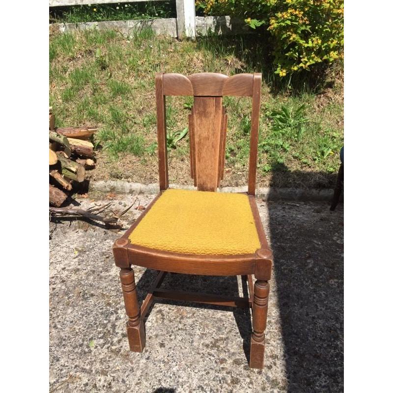 4 Antique Dining Chairs