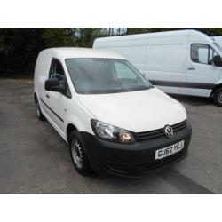 Volkswagen Caddy 1.6 TDI 75PS VAN DIESEL MANUAL WHITE (2012)