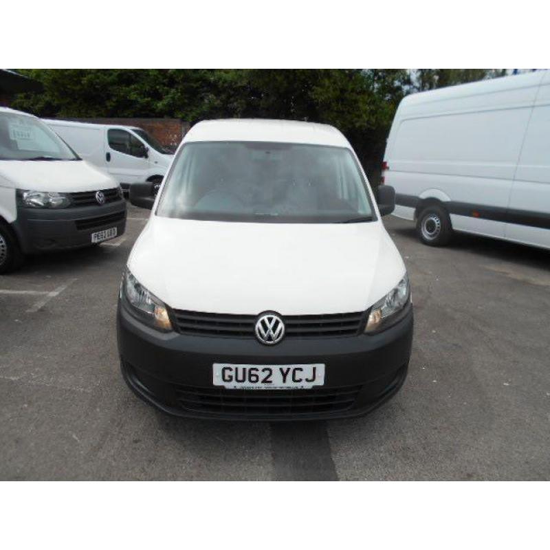 Volkswagen Caddy 1.6 TDI 75PS VAN DIESEL MANUAL WHITE (2012)