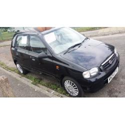 SUZUKI ALTO 2004 1 LTR PETROL MANUAL 5 DOOR BLACK