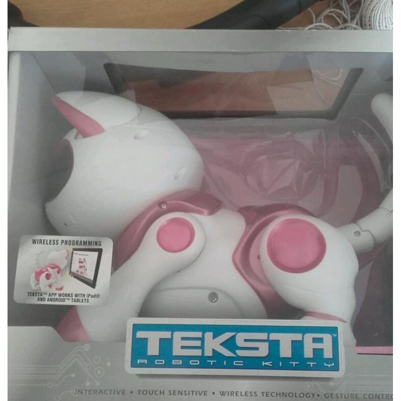 Teksta robotic kitty