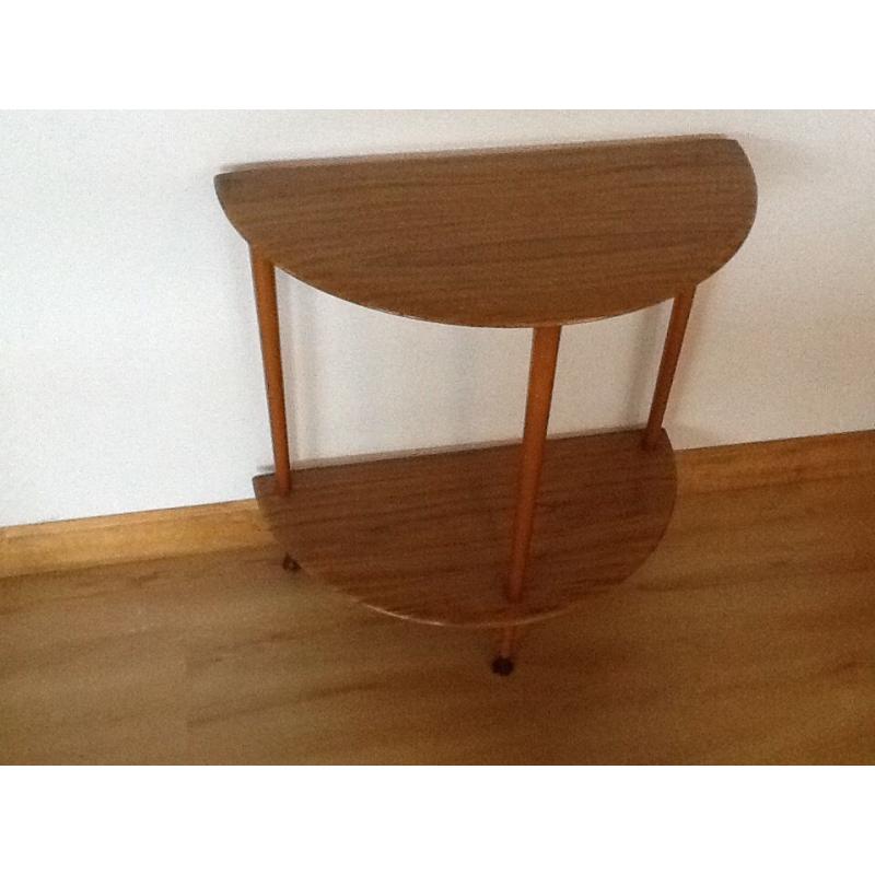 Retro Half Moon Table