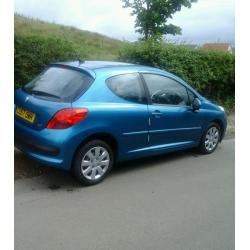 Peugeot 207 mplay 1.4. Only 55900 miles. Full service history. MOT til January 2017