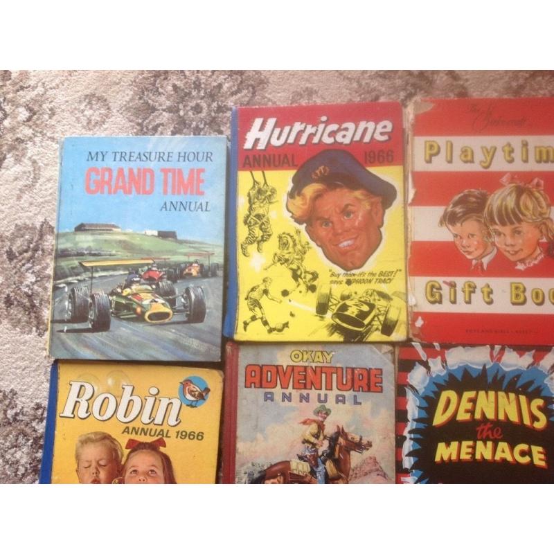 TEN vintage books + French with the forces