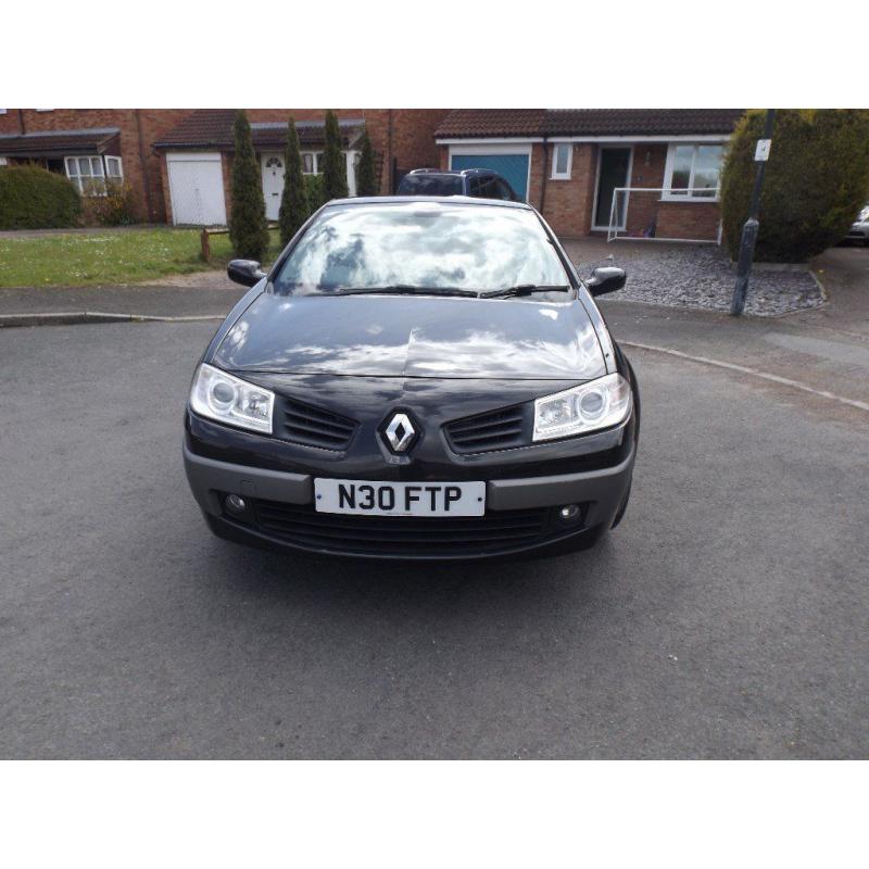 2007 Renault Megane Cabriolet Auto Black