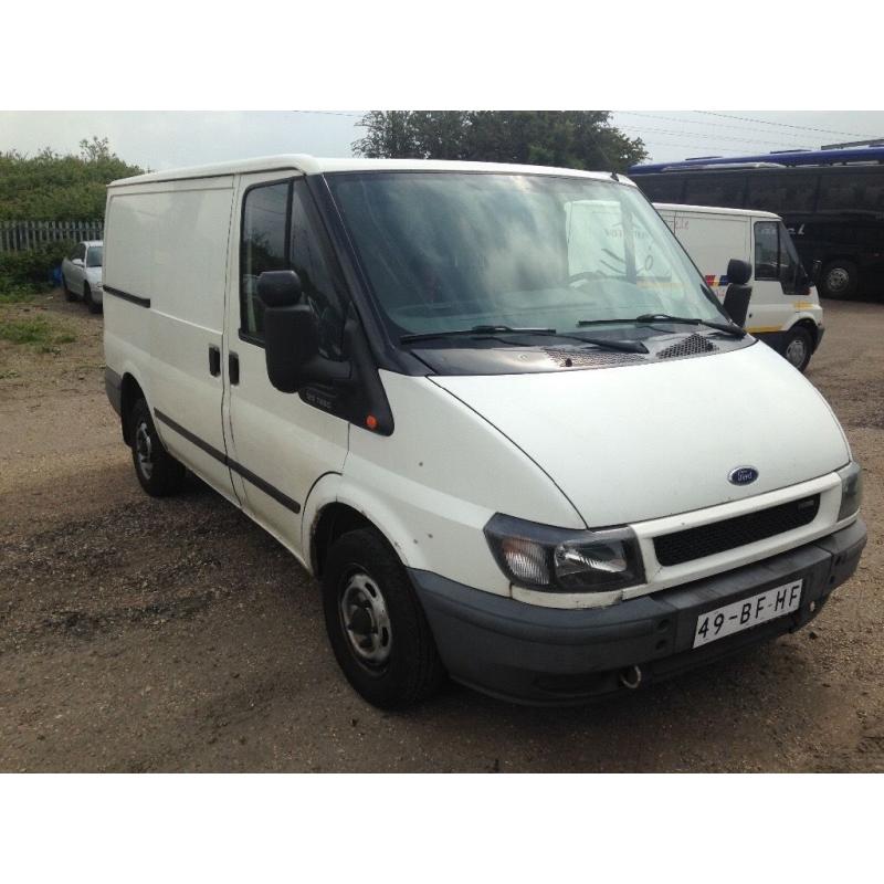 VERY CLEAN LEFT HAND DRIVE FORD TRANSIT VAN, DRIVES PERFECTLY, GOOD LOAD SPACE, PAPERS SORTED.CALL