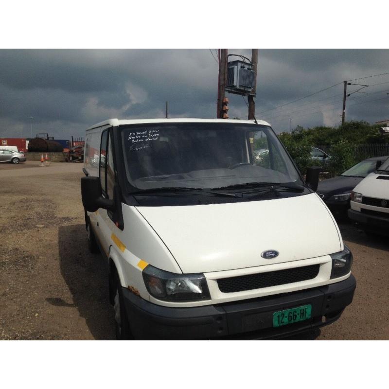 VERY CLEAN LEFT HAND DRIVE FORD TRANSIT VAN, DRIVES PERFECTLY, GOOD LOAD SPACE, PAPERS SORTED.CALL