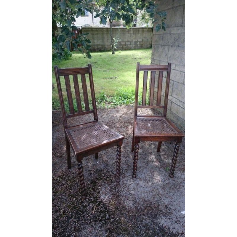 Two chairs restoration